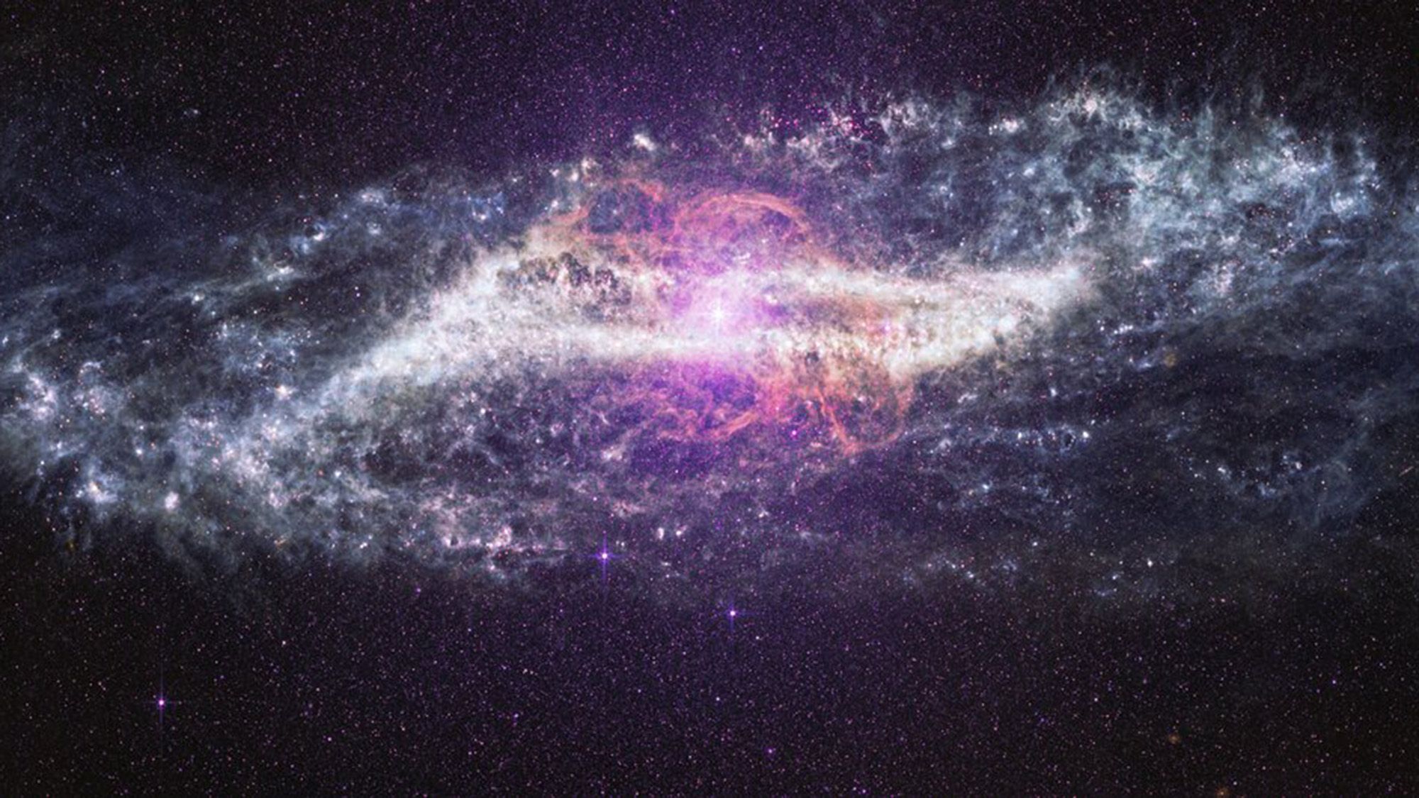 James Webb Telescope Reveals Galaxy's Stunning Rebirth