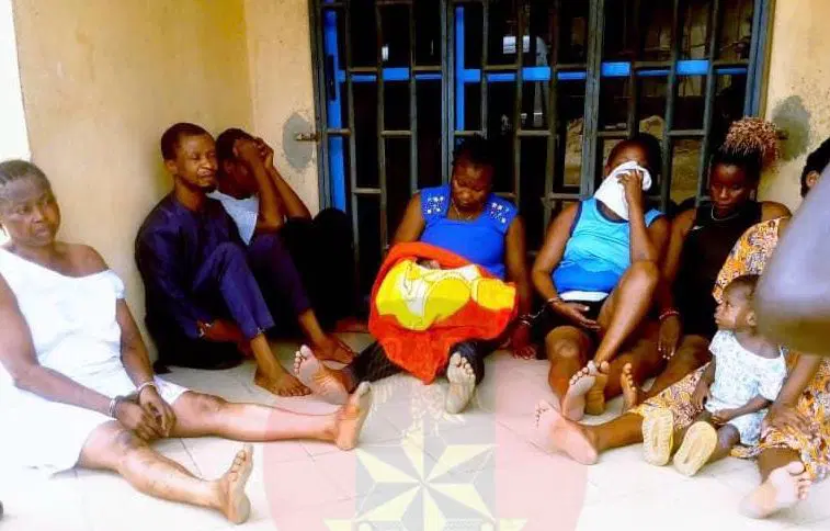 Nigerian Army Rescues Newborn From Trafficking Ring