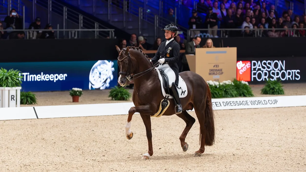 Isabell Werth Wins World Cup in Lyon With Viva Gold
