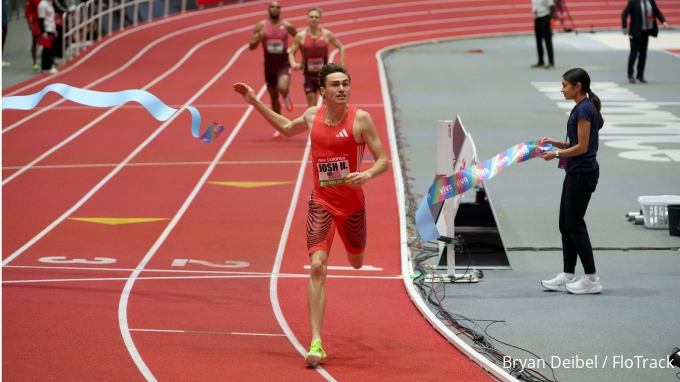 Josh Hoey Breaks 27-Year-Old Indoor 800m World Record