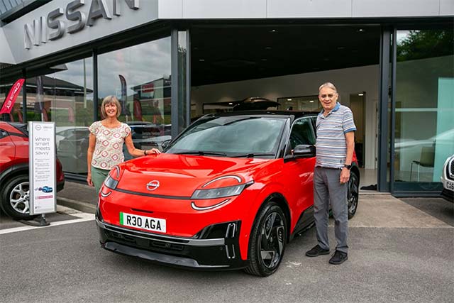 Nissan Delivers 100,000th Electric Car in UK
