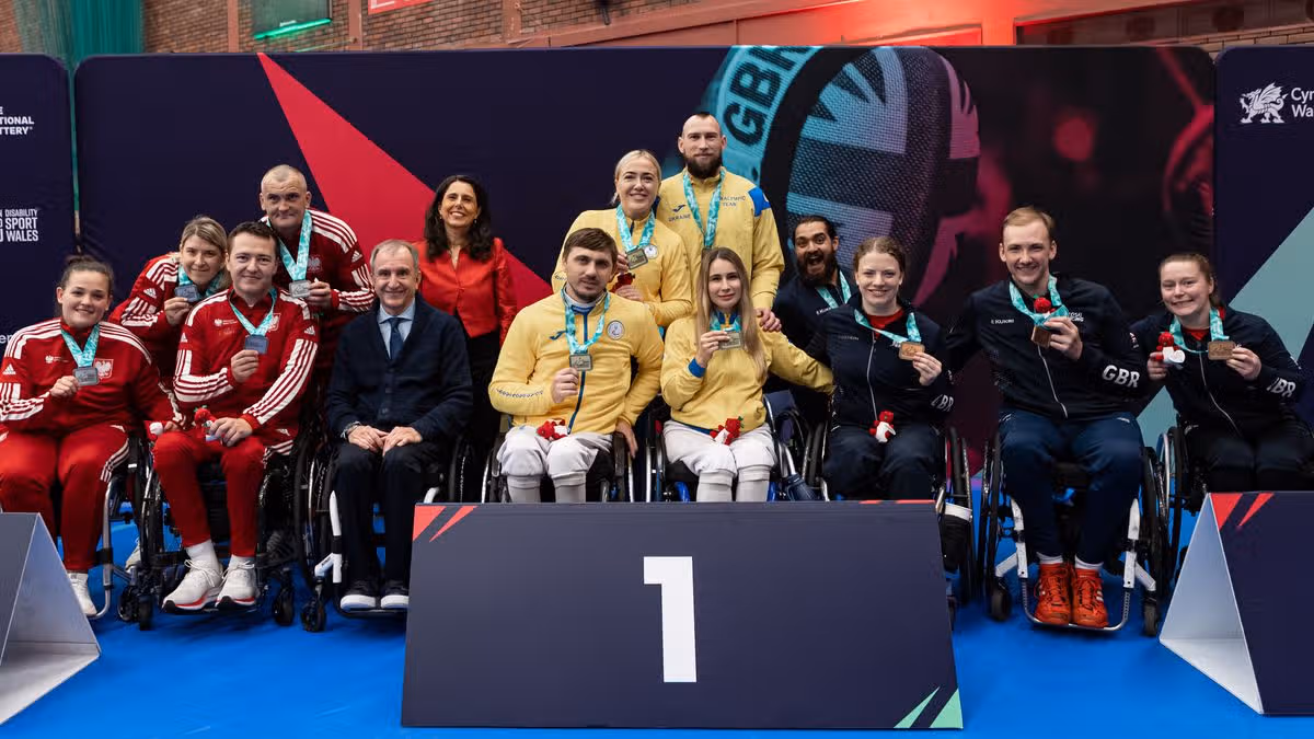 Britain's Para Fencers Win Double Bronze in Cardiff