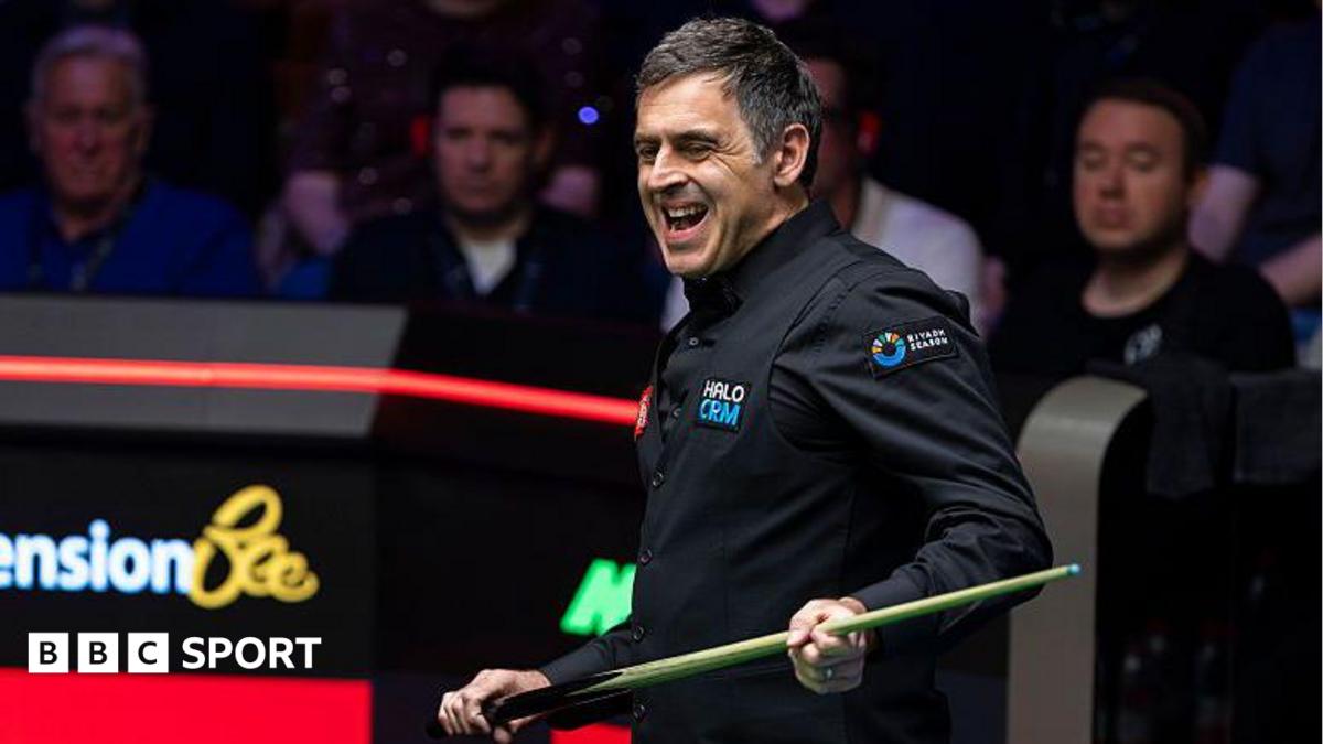 Ronnie O'Sullivan, 50, Dominates Quest for 8th World Title