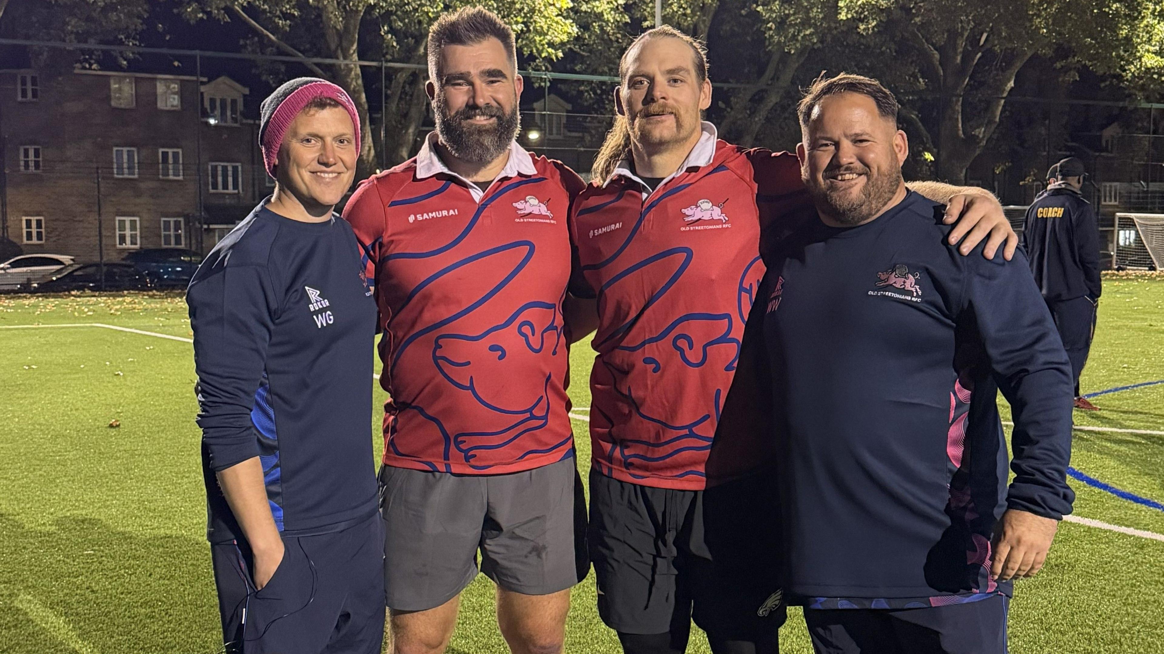 NFL Star Jason Kelce Tries Rugby With London Amateur Team - Image 2