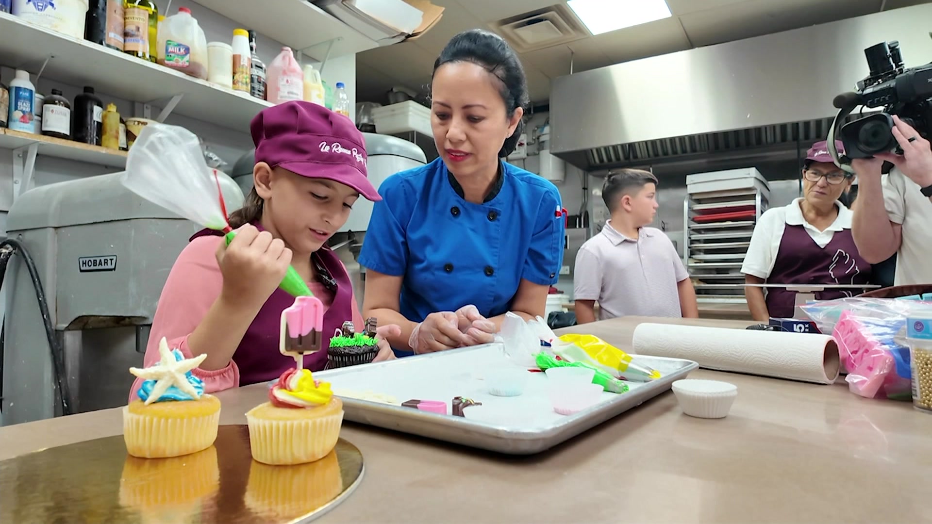 Officers Surprise 11-Year-Old Cancer Survivor with Bakery Dream