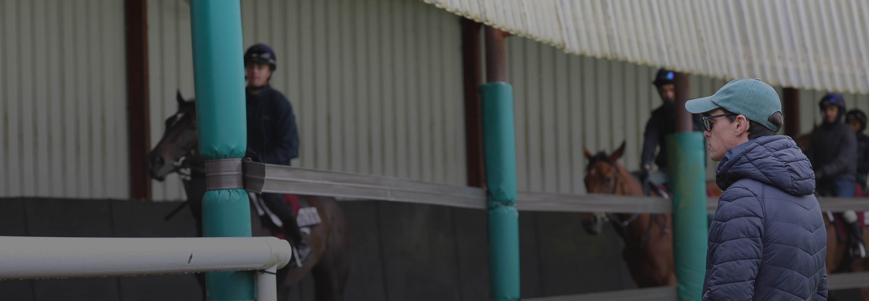 ** Young trainer Donnacha O'Brien celebrating Breeders' Cup championship victory with horse Balantina