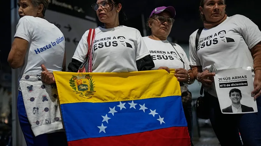 US diplomat Laura Dogu arriving at Caracas airport to reopen embassy after seven years