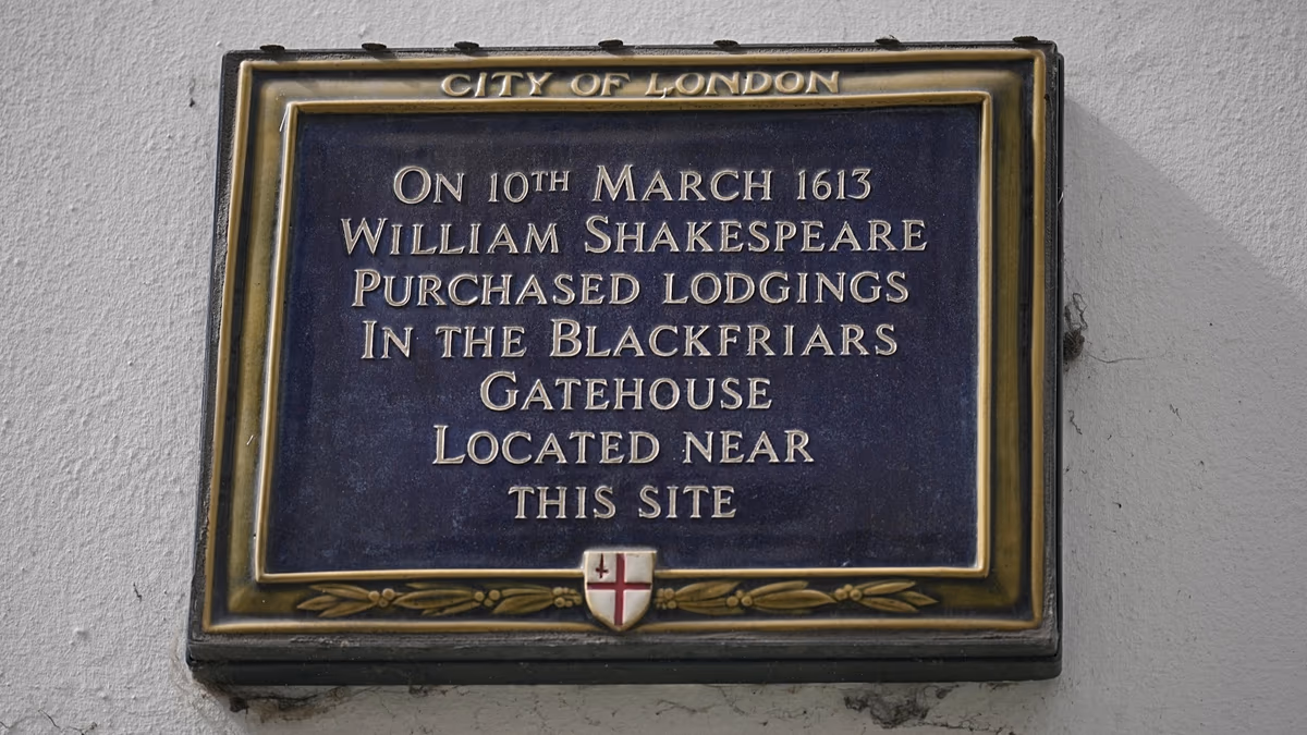 17th-Century Map Reveals Shakespeare's London Home Location