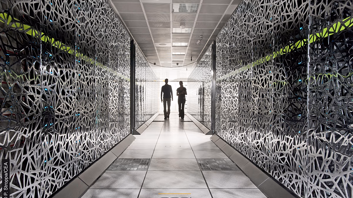 Quantum computing equipment housed inside historic Torre Girona chapel in Barcelona, Spain