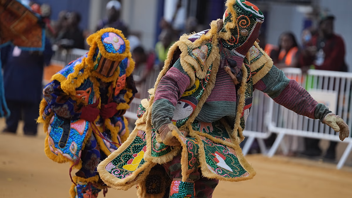 Benin's Mask Festival Draws Thousands to Porto-Novo Streets
