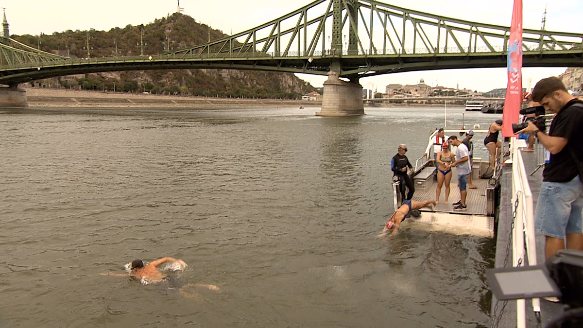 1,000 Swimmers Cross Budapest's Danube After 6-Year Break