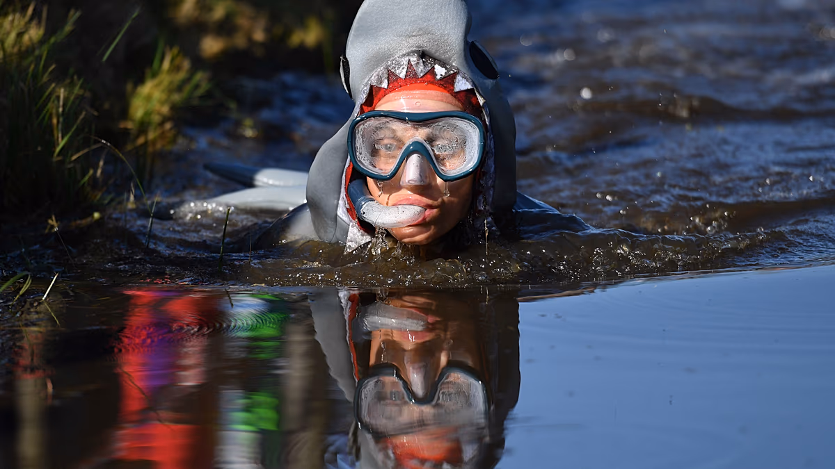 Wales Bog Snorkeling Championship Hits 40-Year Milestone