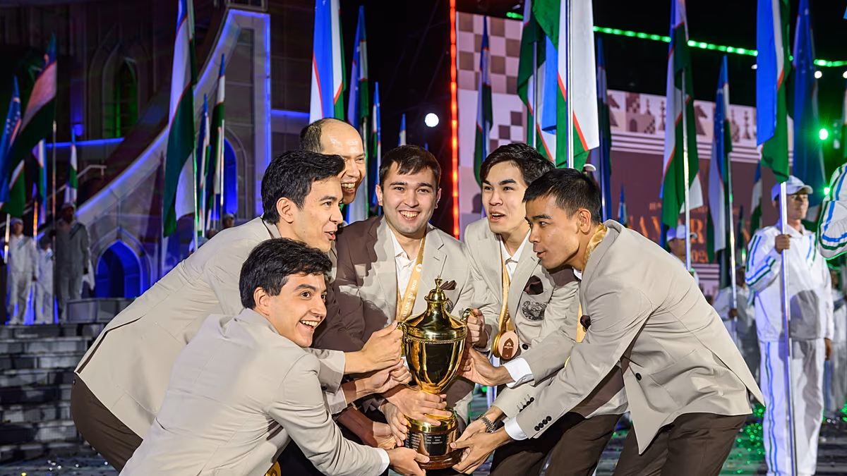 Uzbekistan Wins Chess Gold at Record-Breaking Olympiad