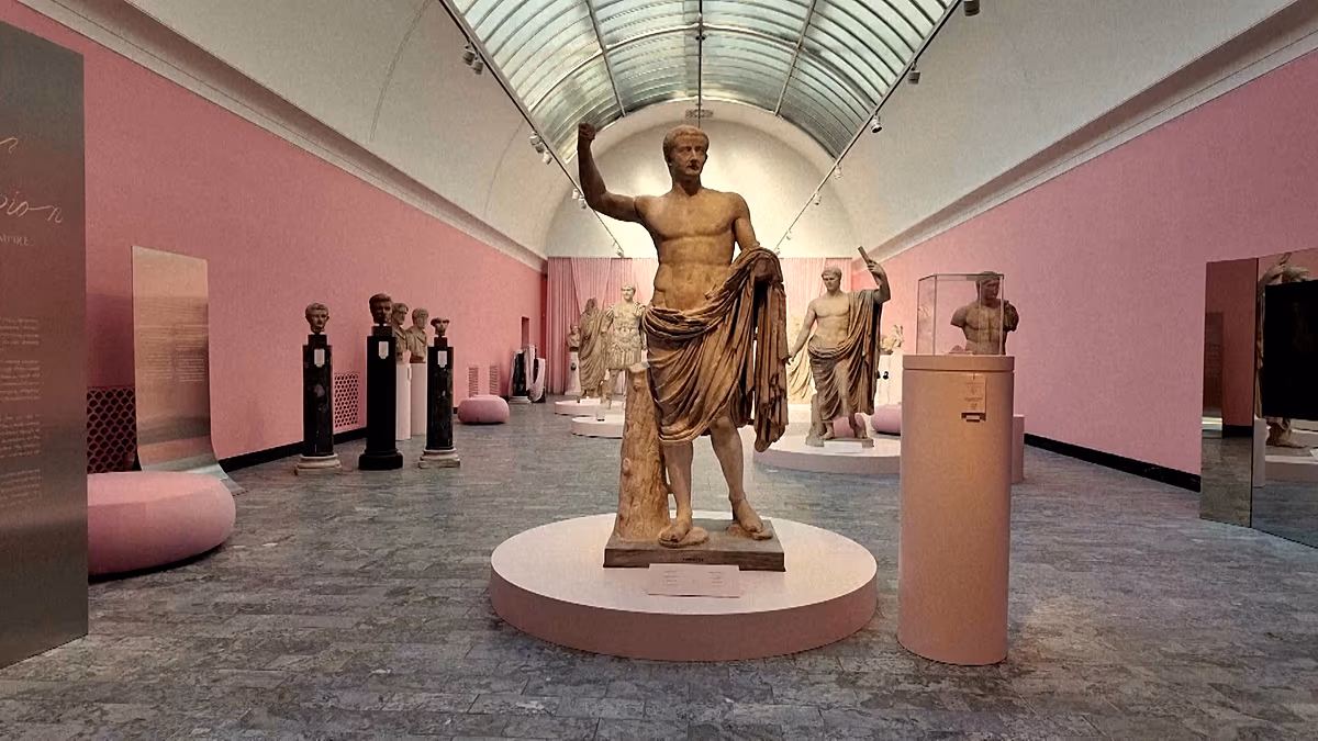 Copenhagen Museum Reveals Ancient Romans Rocked Pink
