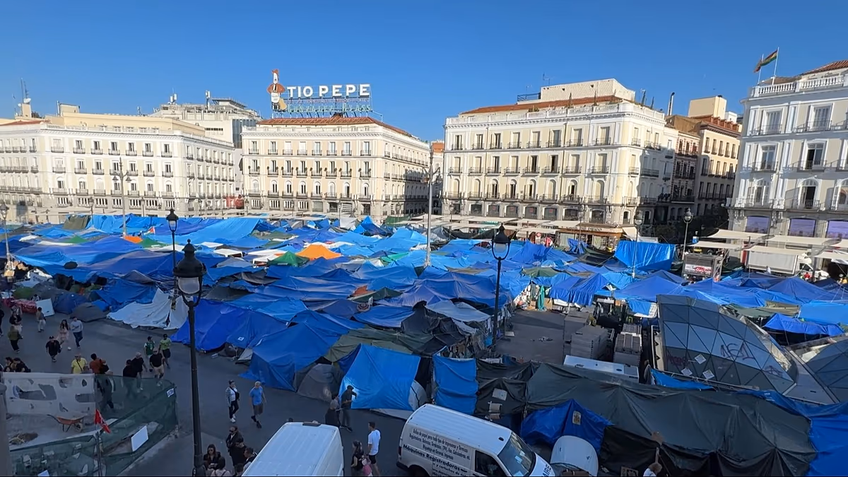 Madrid Housing Protesters Build Community After Two Weeks