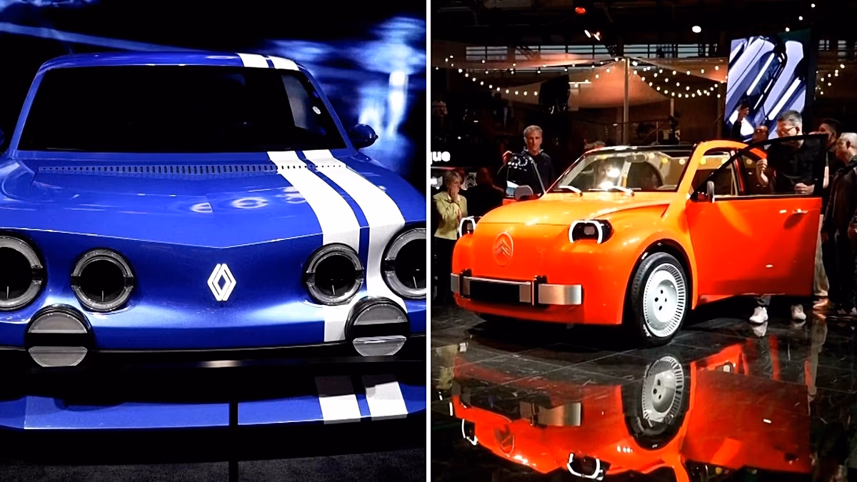 Classic Cars Go Electric at Paris Motor Show