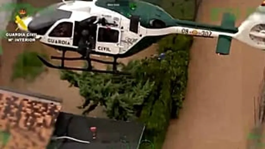 Spanish Police Save Family and Dogs From Floods - Image 3