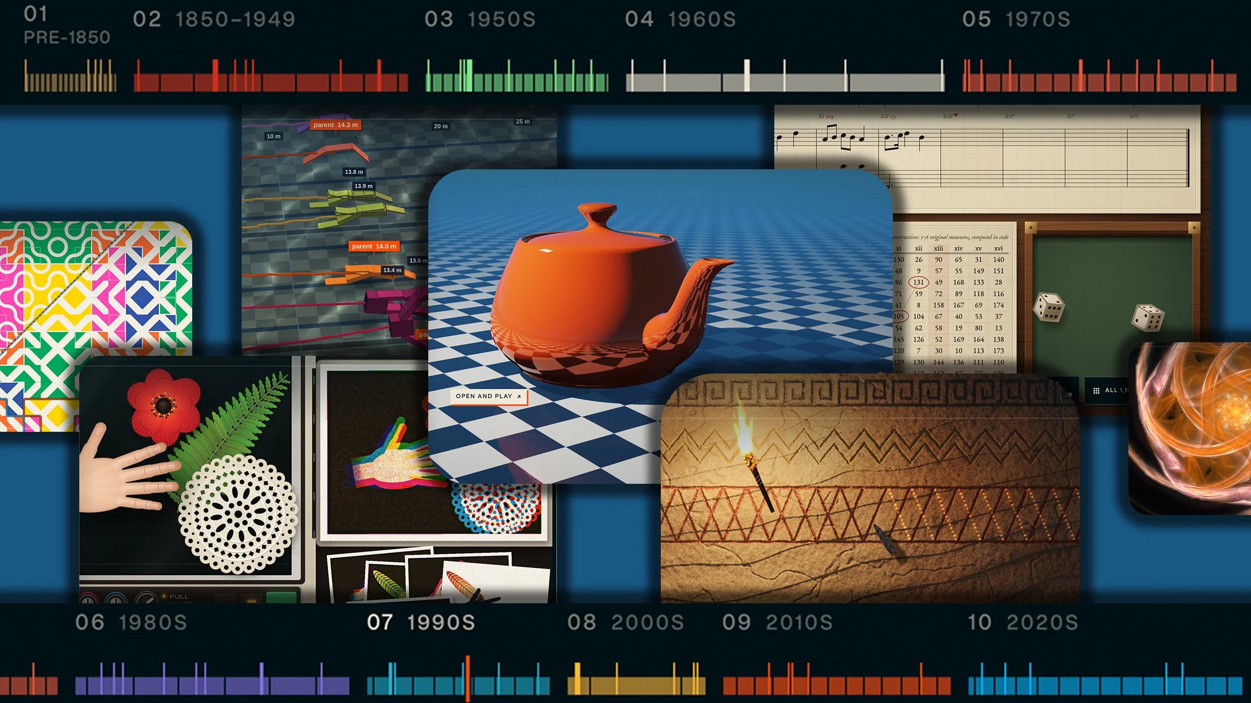 Art's First Algorithm Started in a Cave 73,000 Years Ago