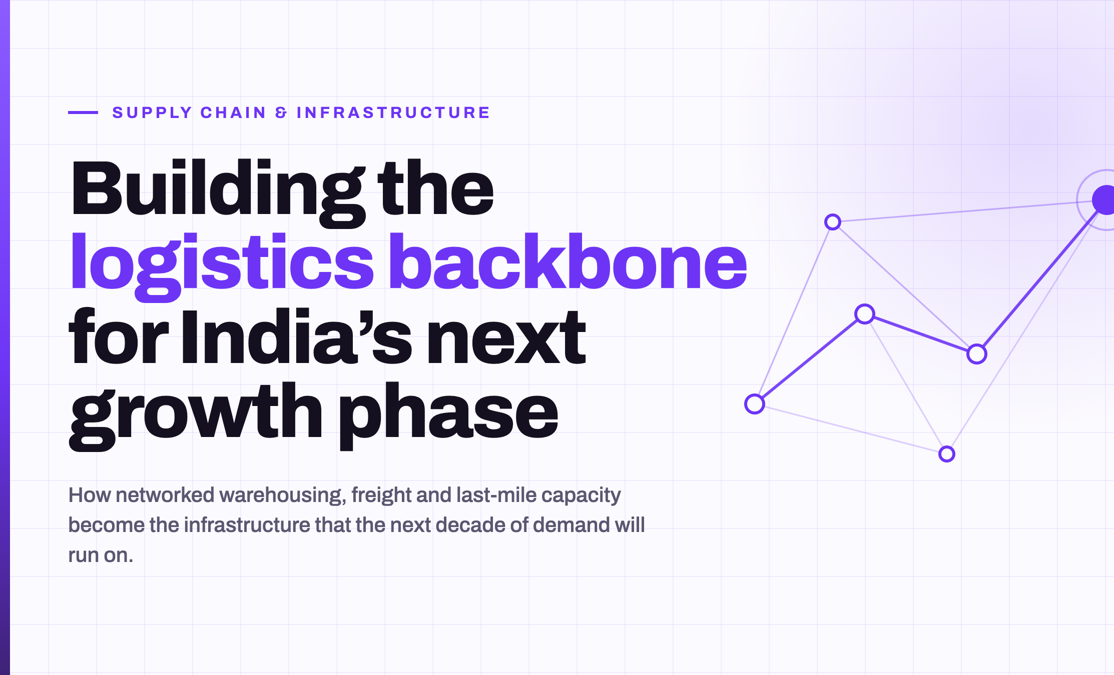 India Builds Logistics Network for Global Trade Boom