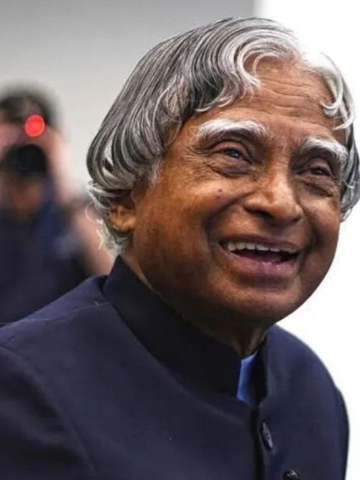 Dr. APJ Abdul Kalam reading a book, India's beloved People's President and scientist