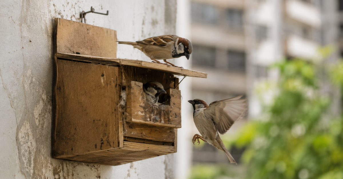 Hyderabad Brings Back 20,000 Sparrows to City Streets