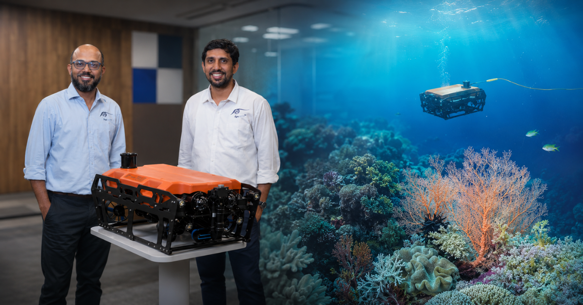 IIT Grads Build AI Robots to Save India's Coral Reefs