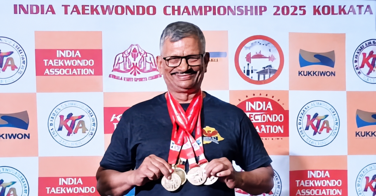 73-Year-Old Heart Patient Wins 4 Gold Medals 6 Months After Gym