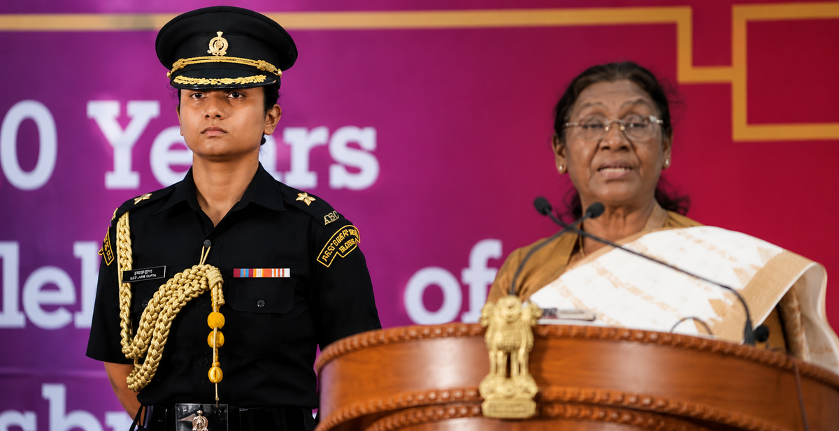 Major Navya Shekhawat: First Army Woman Aide to President