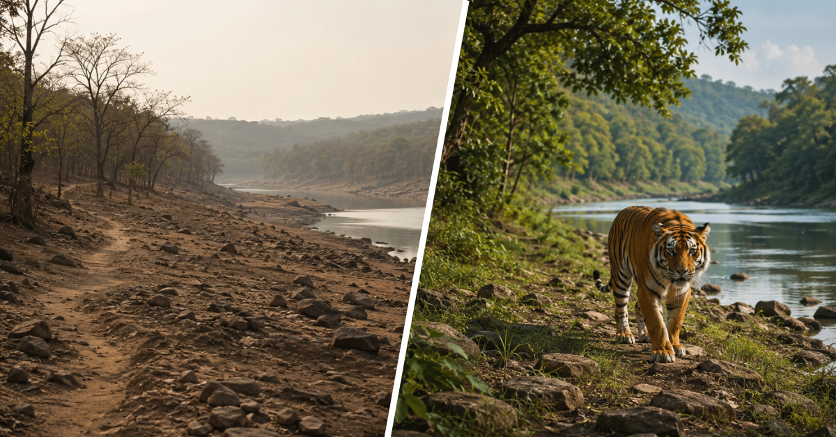 India's Panna Reserve Rebounds from 0 to 80 Tigers