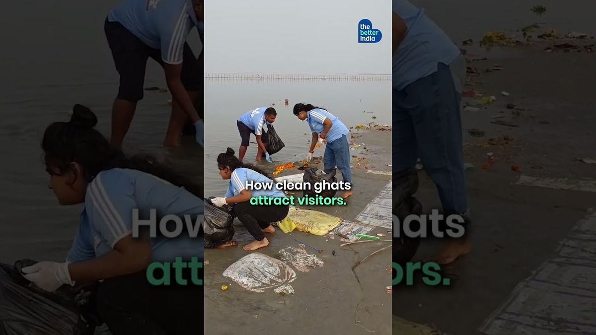One Man Cleaned 308,000 Pounds of Plastic From the Ganga