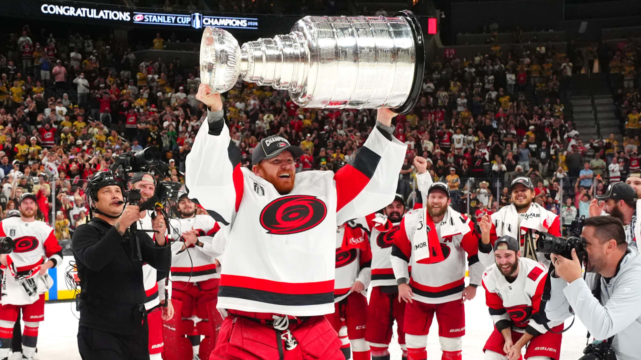 Injured Goalie Gets Stanley Cup First in Tearjerker Moment
