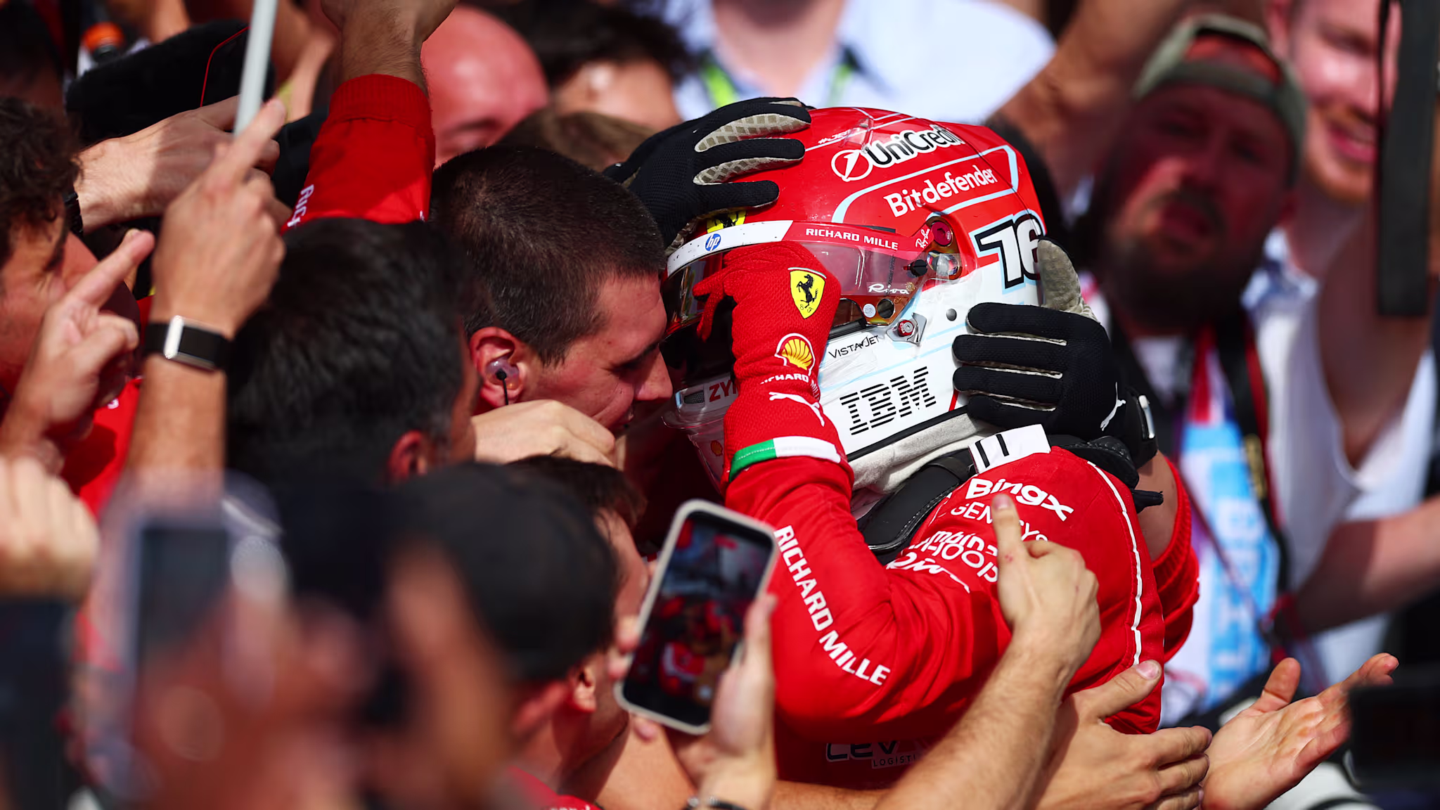 Ferrari's Leclerc Wins Dramatic British Grand Prix