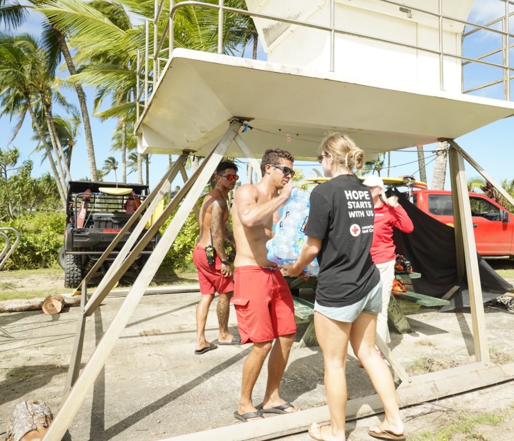 Red Cross Volunteers Bring Smiles to Kaua'i After Hurricane