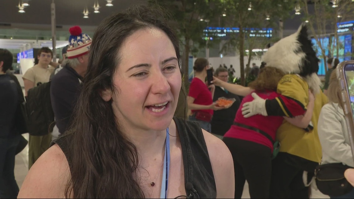 Olympic Skier Jackie Wiles Gets Hero's Welcome in Portland