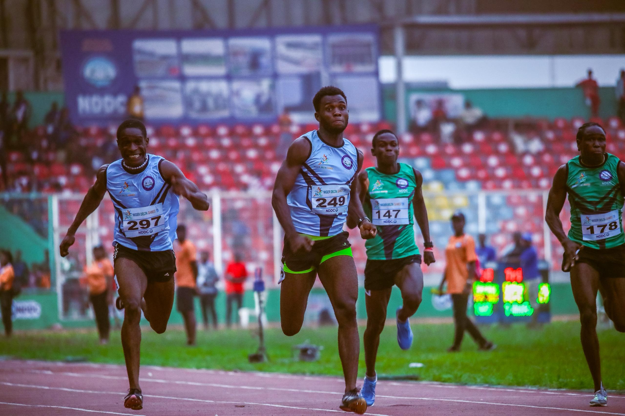 Delta Sprinters Sweep Gold at Niger Delta Games