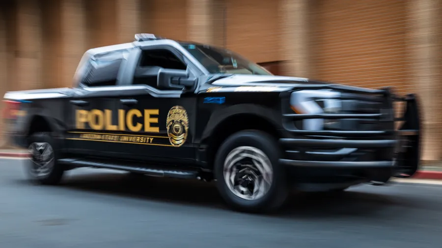 ASU Police Test Electric Trucks in Blazing Arizona Heat