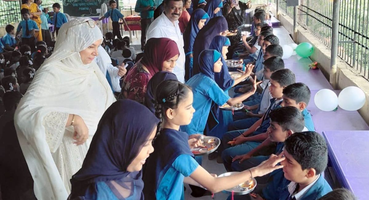 Two Schools Unite Eid and Raksha Bandhan for Harmony
