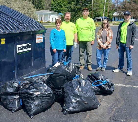 Panama Village Cleanup Fills Dumpster, Eyes Bigger Turnout