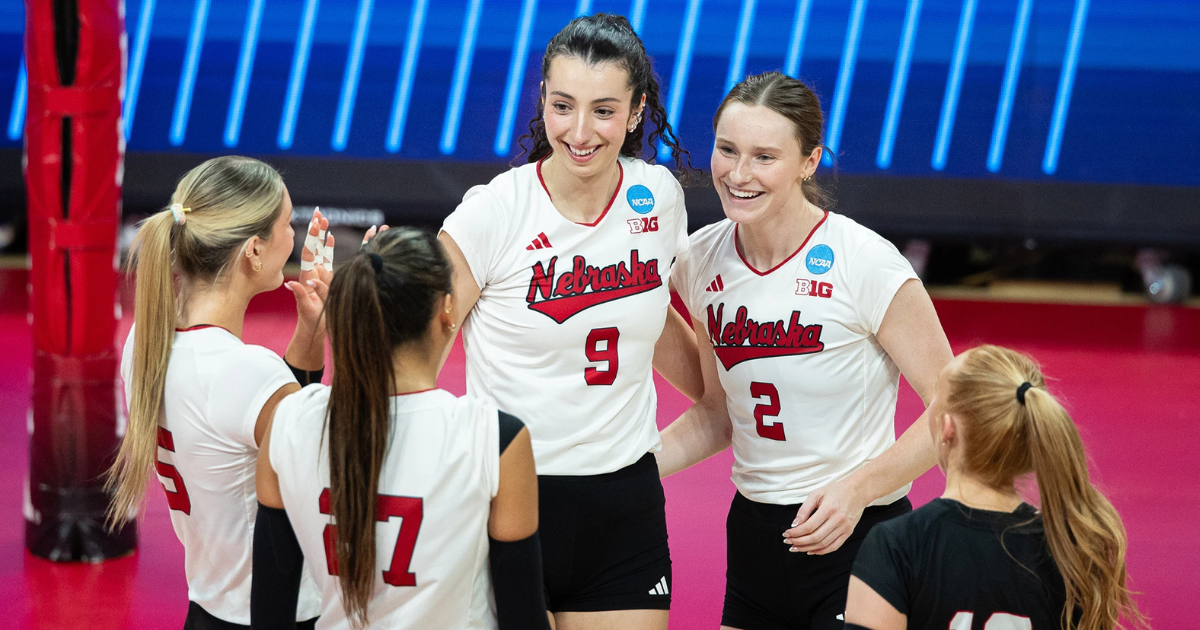 Undefeated Nebraska Volleyball Sweeps No. 15 Indiana on Road
