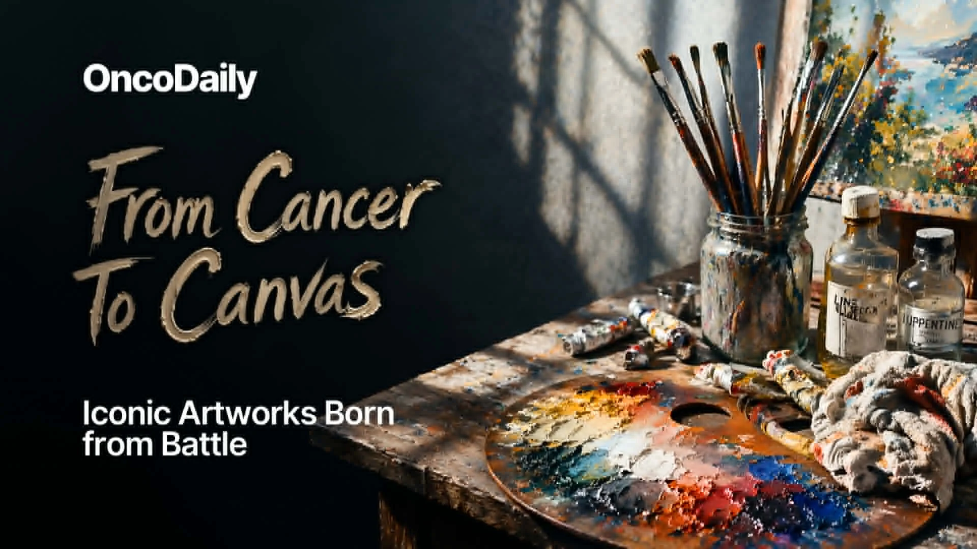 Cancer Survivors Turn Pain Into Powerful Art