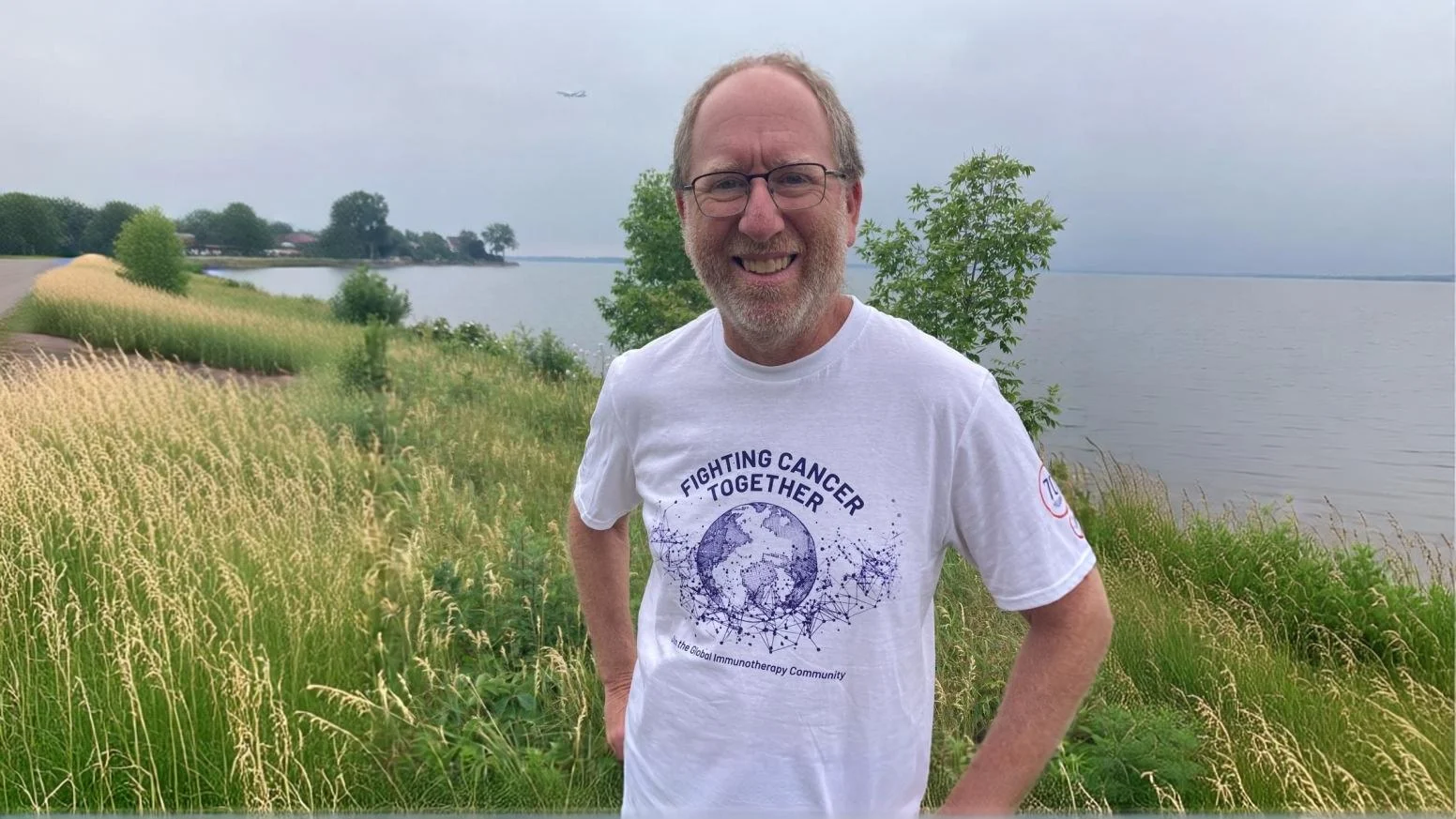 Gordon Levine, stage 4 colorectal cancer survivor and research advocate, professional headshot
