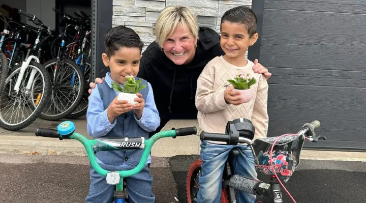 Canadian Woman Gives 400+ Free Bikes to Kids Each Year