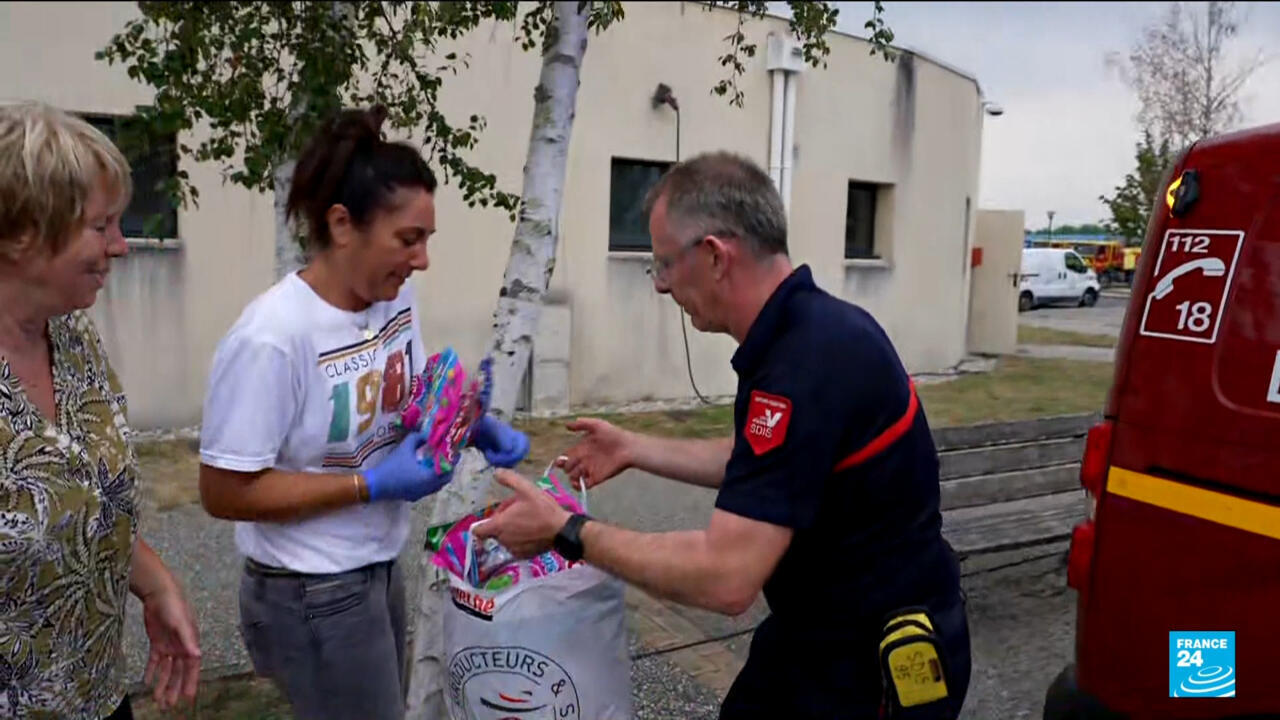French Communities Rally Around Wildfire Victims