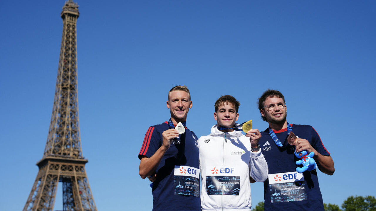 France Takes Silver and Bronze in Open Water Swimming