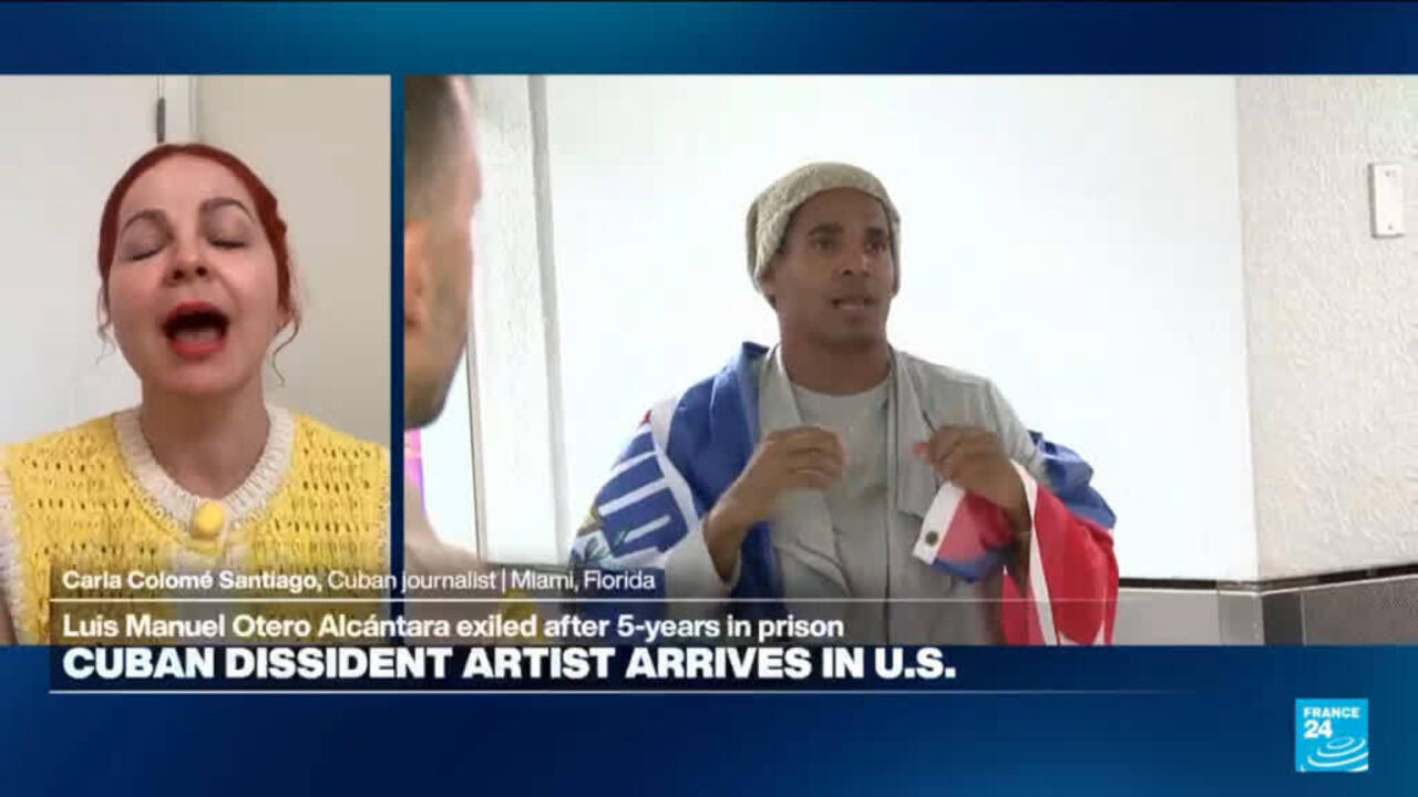 Cuban Artist Luis Manuel Otero Alcántara Free After 5 Years