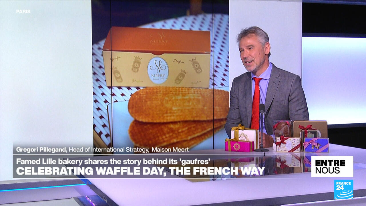 Lille's Famous Meert Bakery Celebrates Waffle Day