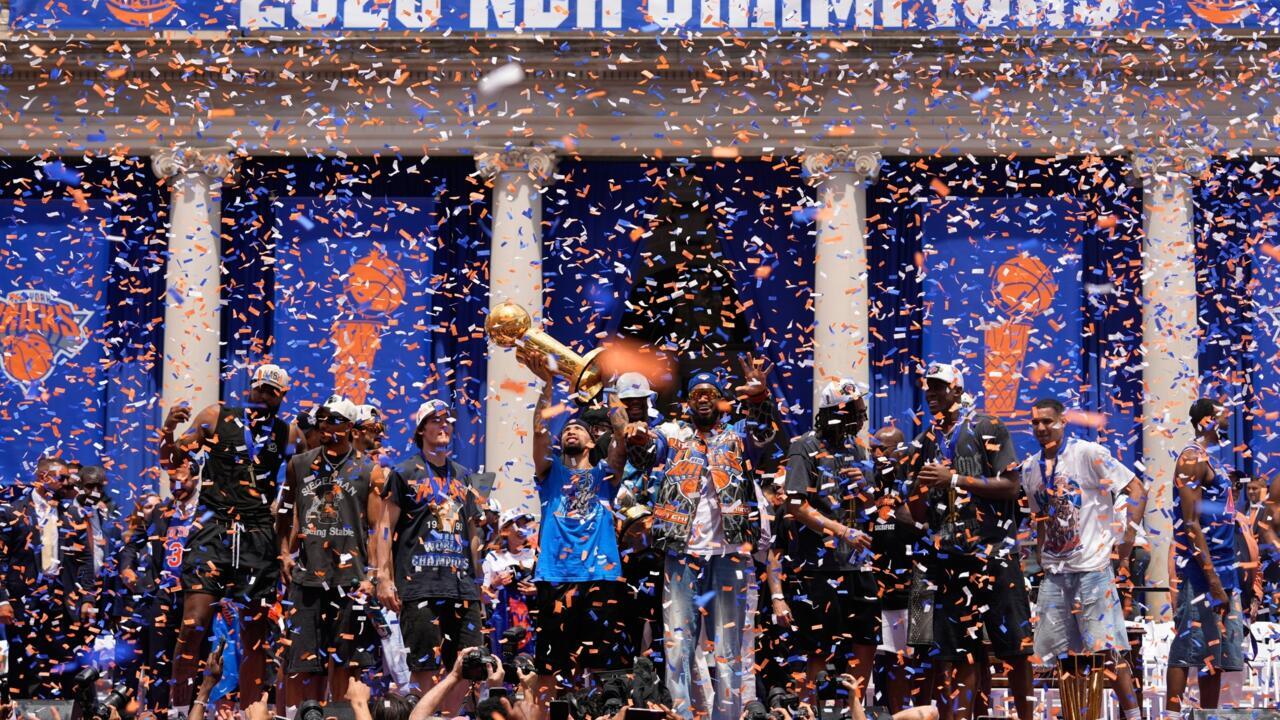 Knicks End 53-Year Drought With Historic NYC Parade