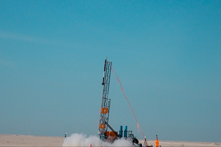 UAE Launches First Homegrown Hybrid Rocket