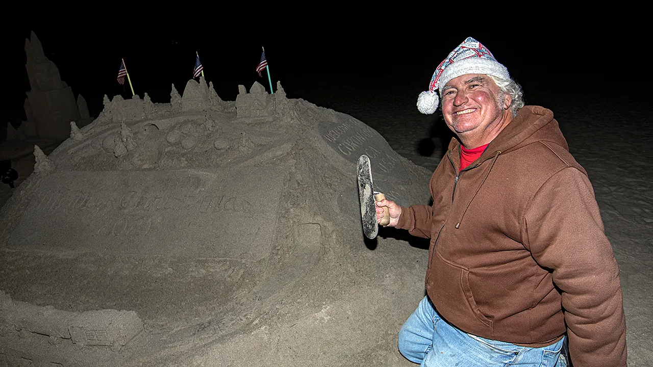 Sandcastle Man Gains Freedom After Hotel Del Split