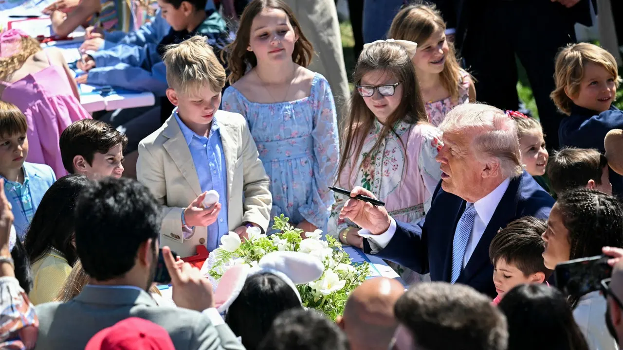 White House Easter Egg Roll Returns With 40,000 Real Eggs